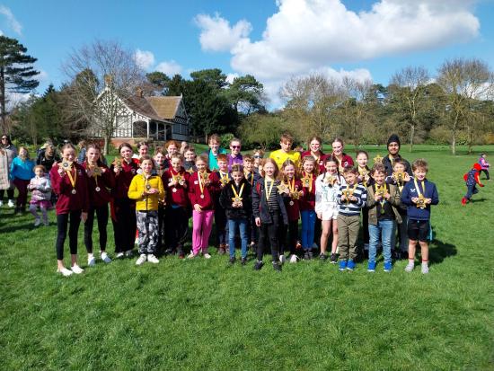 Participants of the Junior Aquathlon 2024