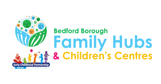 Family Hubs and Children's Centres logo