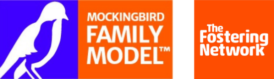 Mockingbird Family Model and The Fostering Networks logos