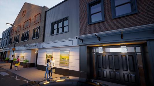 An artist's impression of what 143-151 Midland Road would look like after investment.