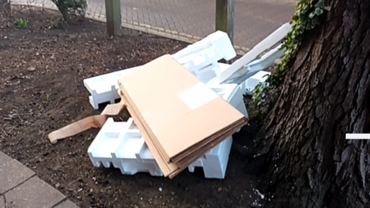 Rutland Road fly-tipping