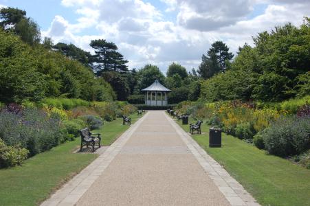 The bandstand at Bedford Park