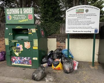 Ford End Road mini-recycling site