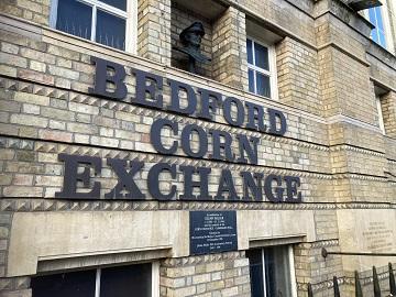 The exterior of Bedford Corn Exchange