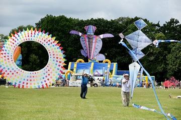 Kites fly at the Kite Festival