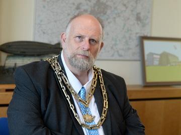 Mayor of Bedford Borough Tom Wootton