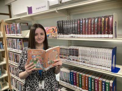 Bedford Borough Council's graphic novels and manga selection