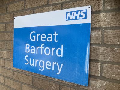 Great Barford GP surgery.