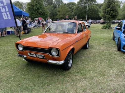 Vintage car at the 2025 Kite & Motoring Festival