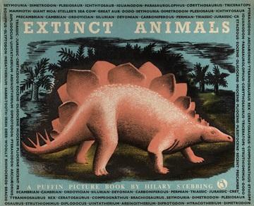 An image of a dinosaur: Extinct Animals by Hilary Stebbing