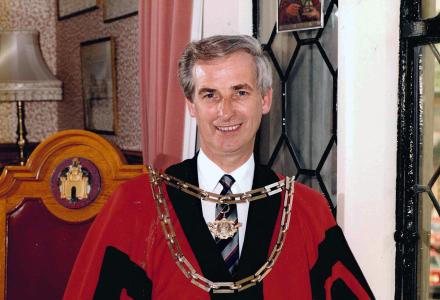 Former mayor Derek Jones