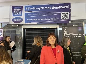 Cllr Jane Walker at the #TooManyNames event