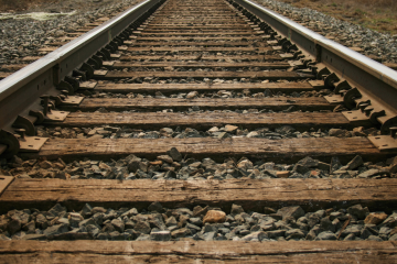 Railway tracks. 