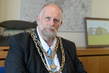 Mayor of Bedford Borough Tom Wootton