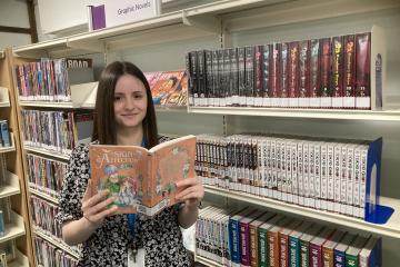 Bedford Borough Council's graphic novels and manga selection