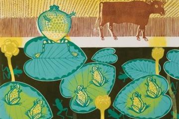 A Frog and an Ox 1970 by Edward Bawden