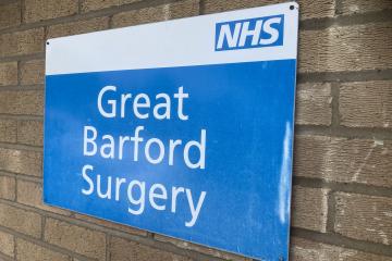 Great Barford GP surgery.