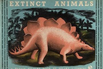 An image of a dinosaur: Extinct Animals by Hilary Stebbing