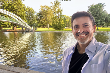 Councillor Paul Edmonds on The Embankment