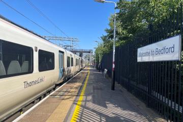 Bedford train station