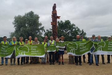 Volunteers at Priory Park
