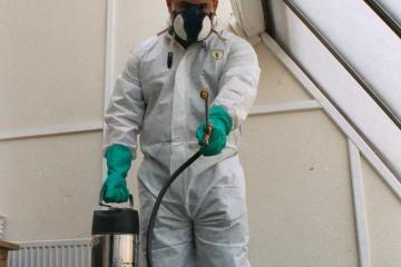 Pest control staff