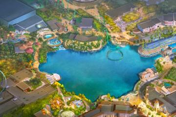 Artist's impression of the new Universal destination