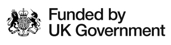 Funded by UK Government logo