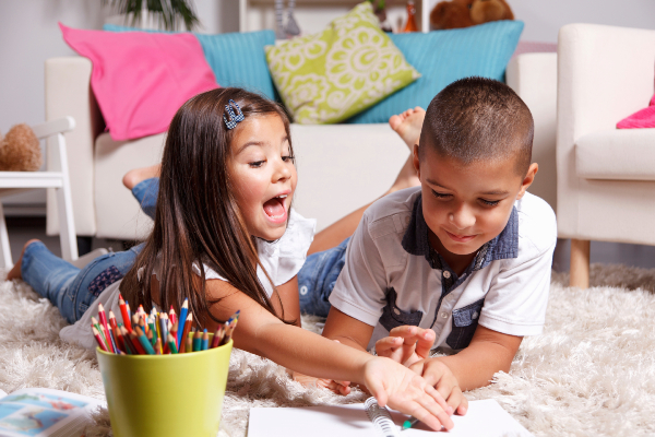 Children playing